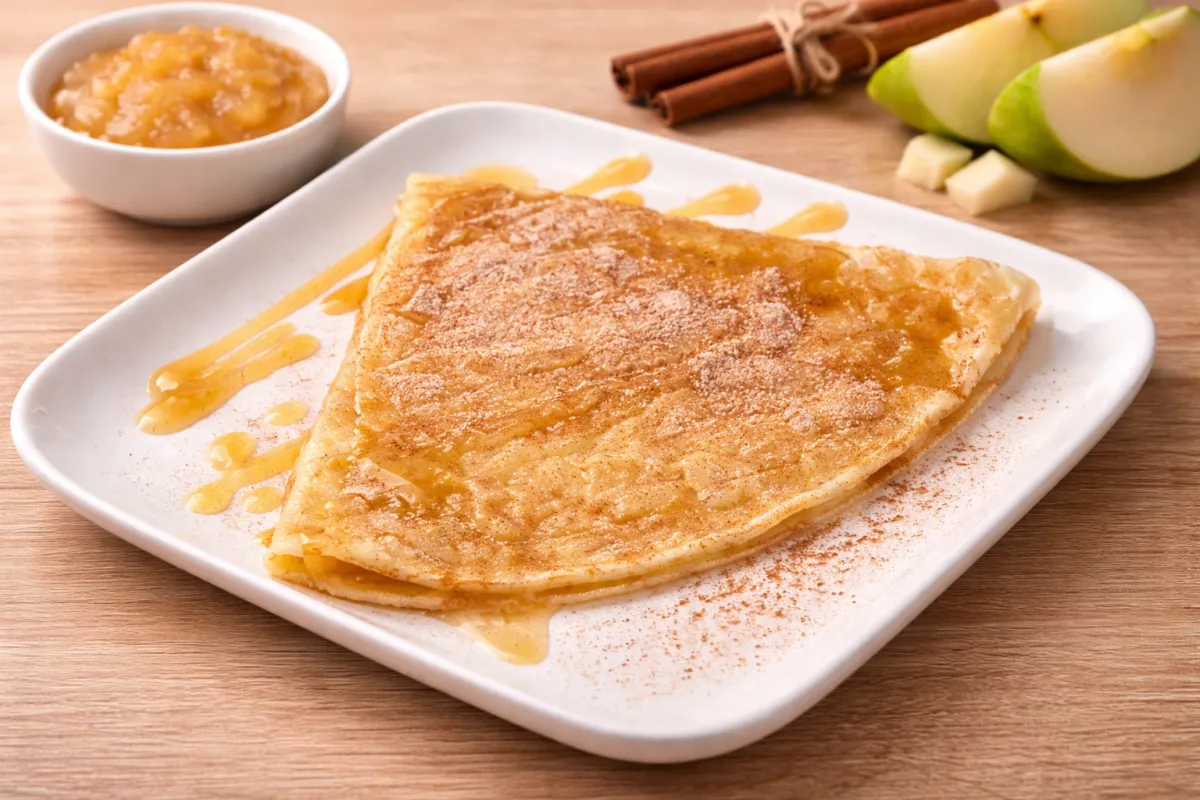 Crepe Apfelmus